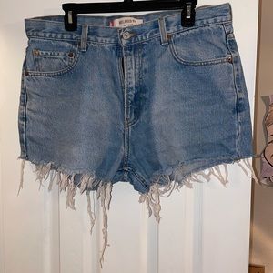 Levi’s Distressed Shorts